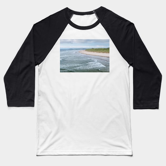 Overlooking Tullan Strand Baseball T-Shirt by Aidymcg